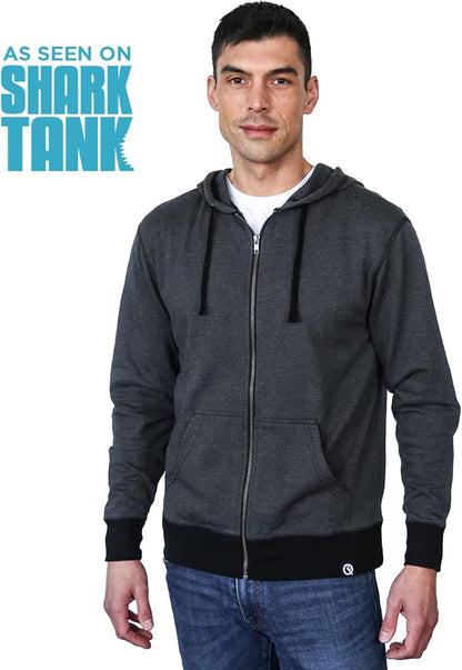 2-In-1 Reversible Backpack Hoodie (As Seen on SHARK TANK) Unisex Full-Zip Hero Hoodie
